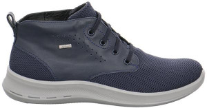 Jomos Herrenschuhe | Größe 42 | blau | Leder Textil kombiniert