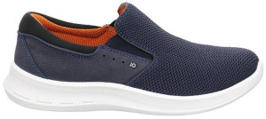 Jomos Herrenschuhe | Größe 46 | blau | Leder Textil kombiniert