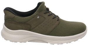 Jomos Herrenschuhe | Größe 43 | grün | Leder Textil kombiniert