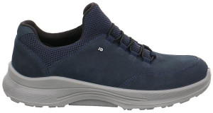 Jomos Herrenschuhe | Größe 46 | blau | Leder Textil kombiniert