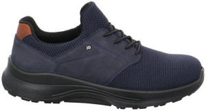 Jomos Herrenschuhe | Größe 49 | blau | Leder Textil kombiniert