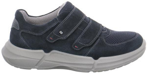 Jomos Herrenschuhe | Größe 47 | blau | Leder Textil kombiniert