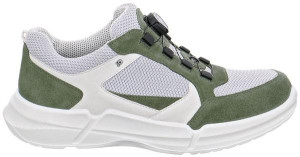 Jomos Herrenschuhe | Größe 49 | grün | Leder Textil kombiniert