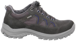 Jomos Herrenschuhe | Größe 42 | grau | Leder Textil kombiniert