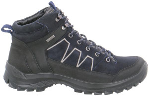 Jomos Herrenschuhe | Größe 41 | schwarz | Leder Textil kombiniert