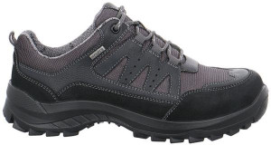 Jomos Herrenschuhe | Größe 50 | schwarz | Leder Textil kombiniert