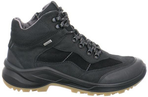 Jomos Herrenschuhe | Größe 45 | schwarz | Leder Textil kombiniert