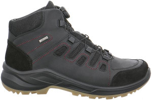 Jomos Herrenschuhe | Größe 42 | schwarz | Leder Textil kombiniert