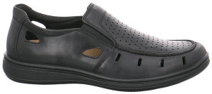 Jomos Herrenschuhe | Größe 42 | schwarz | Glattleder
