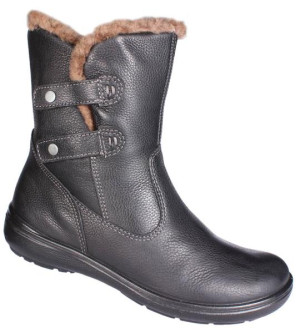 Jomos Damenschuhe | Größe 44 | schwarz | Glattleder