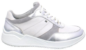 Jomos Damenschuhe | Größe 40 | grau | Leder kombiniert
