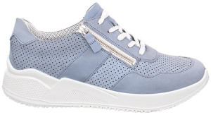 Jomos Damenschuhe | Größe 38 | blau | Rauhleder