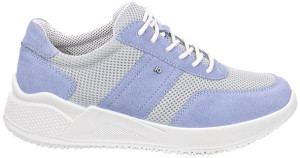 Jomos Damenschuhe | Größe 38 | grau | Leder Textil kombiniert