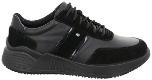 Jomos Damenschuhe | Größe 38 | schwarz | Leder kombiniert