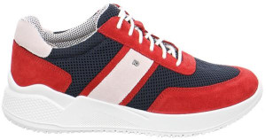 Jomos Damenschuhe | Größe 37 | rot | Leder Textil kombiniert