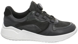 Jomos Damenschuhe | Größe 38 | schwarz | Leder kombiniert