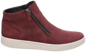 Jomos Damenschuhe | Größe 39 | rot | Rauhleder