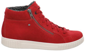 Jomos Damenschuhe | Größe 42 | rot | Rauhleder