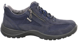 Jomos Damenschuhe | Größe 41 | blau | Leder Textil kombiniert