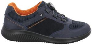 Jomos Damenschuhe | Größe 39 | blau | Leder Textil kombiniert