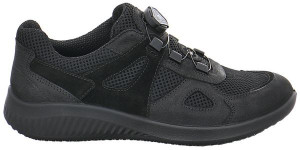 Jomos Damenschuhe | Größe 44 | schwarz | Leder Textil kombiniert