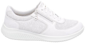 Jomos Damenschuhe | Größe 38 | weiß | Leder Textil kombiniert