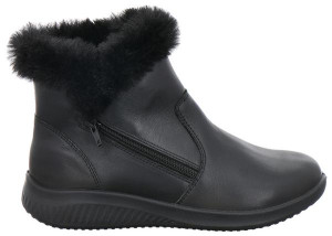 Jomos Damenschuhe | Größe 38 | schwarz | Leder Textil kombiniert