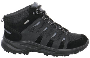 Jomos Damenschuhe | Größe 38 | schwarz | Leder Textil kombiniert