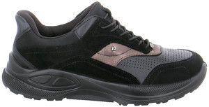 Jomos Damenschuhe | Größe 43 | schwarz/sz/bronce/sz | Leder Textil kombiniert