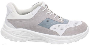 Jomos Damenschuhe | Größe 38 | grau | Leder Textil kombiniert