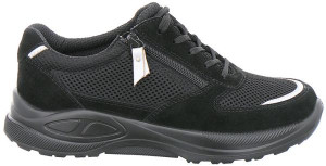 Jomos Damenschuhe | Größe 42 | schwarz | Leder Textil kombiniert