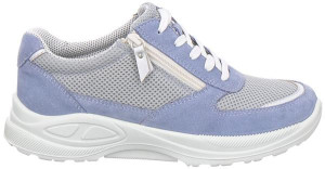 Jomos Damenschuhe | Größe 38 | blau | Leder Textil kombiniert