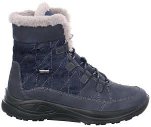 Jomos Damenschuhe | Größe 38 | blau | Leder Textil kombiniert