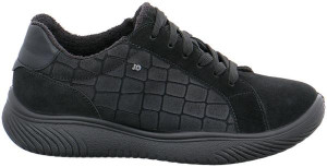 Jomos Damenschuhe | Größe 38 | schwarz | Rauhleder