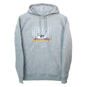 Hoodie "Steve & Steven" - Grau