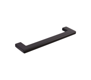 Uchwyt meblowy FLAT 128 mm, czarny mat