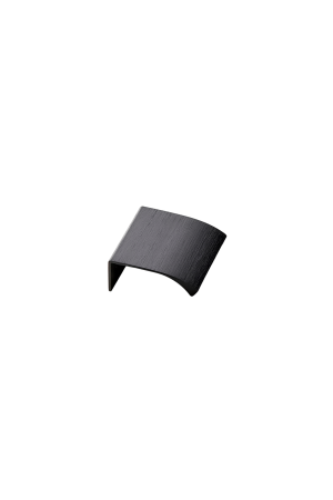 Uchwyt meblowy krawędziowy EDGE STRAIGHT 40 mm, czarny mat
