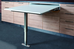 Stół wysuwany z szuflady T-ABLE, szerokość 900 mm