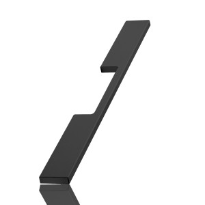 Uchwyt meblowy SMOOTH 3 128/160 mm, czarny mat