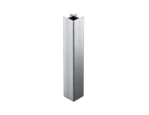 Narożnik aluminiowy zewnętrzny/wewnętrzny do cokołu meblowego, h 100 mm