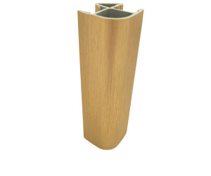 Narożnik ZŁOTY zewnętrzny/wewnętrzny do cokołu meblowego, h 150 mm