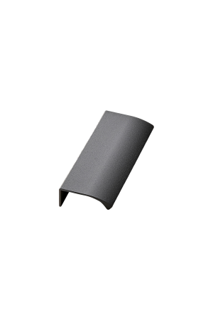 Uchwyt meblowy krawędziowy EDGE STRAIGHT 100 mm, szary grafitowy S8000