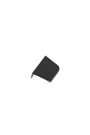Uchwyt meblowy krawędziowy COMET 50 mm, czarny mat