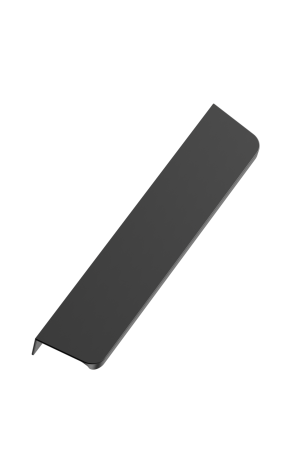 Uchwyt meblowy krawędziowy COMET 200 mm, czarny mat