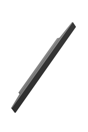 Uchwyt meblowy FACET 160 mm, czarny mat