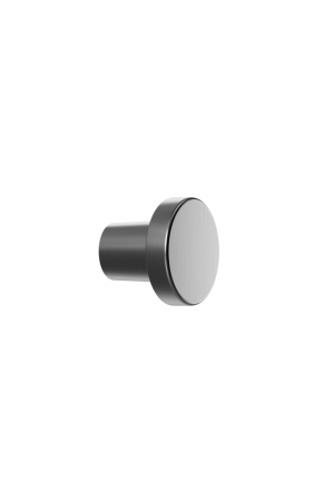 Uchwyt meblowy DOT, gałka, gun metal