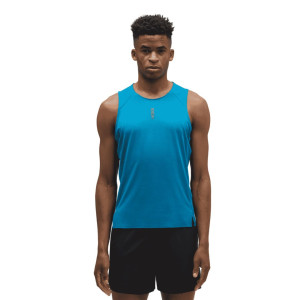 Hoka Everyrun Tank Bekleidung Herren blau