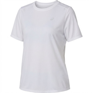 Asics Core SS Top Bekleidung Damen weiß XS