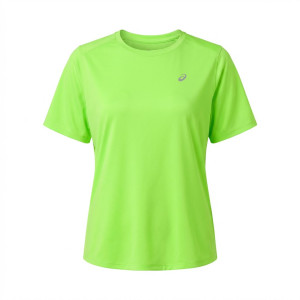 Asics Core SS Top Bekleidung Damen grün S