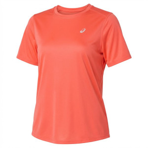 Asics Core SS Top Bekleidung Damen orange XS